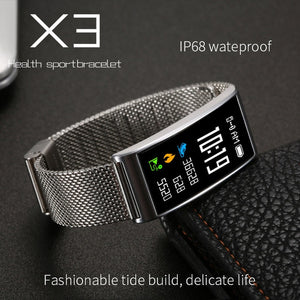 Top Brand X3 IP68 Waterproof Smart Bracelet