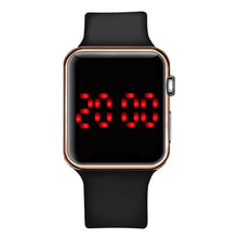 Load image into Gallery viewer, Square Mirror Face Digital Watch