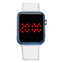 Load image into Gallery viewer, Square Mirror Face Digital Watch